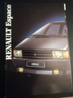 Prospekt Renault Espace MK1 1987