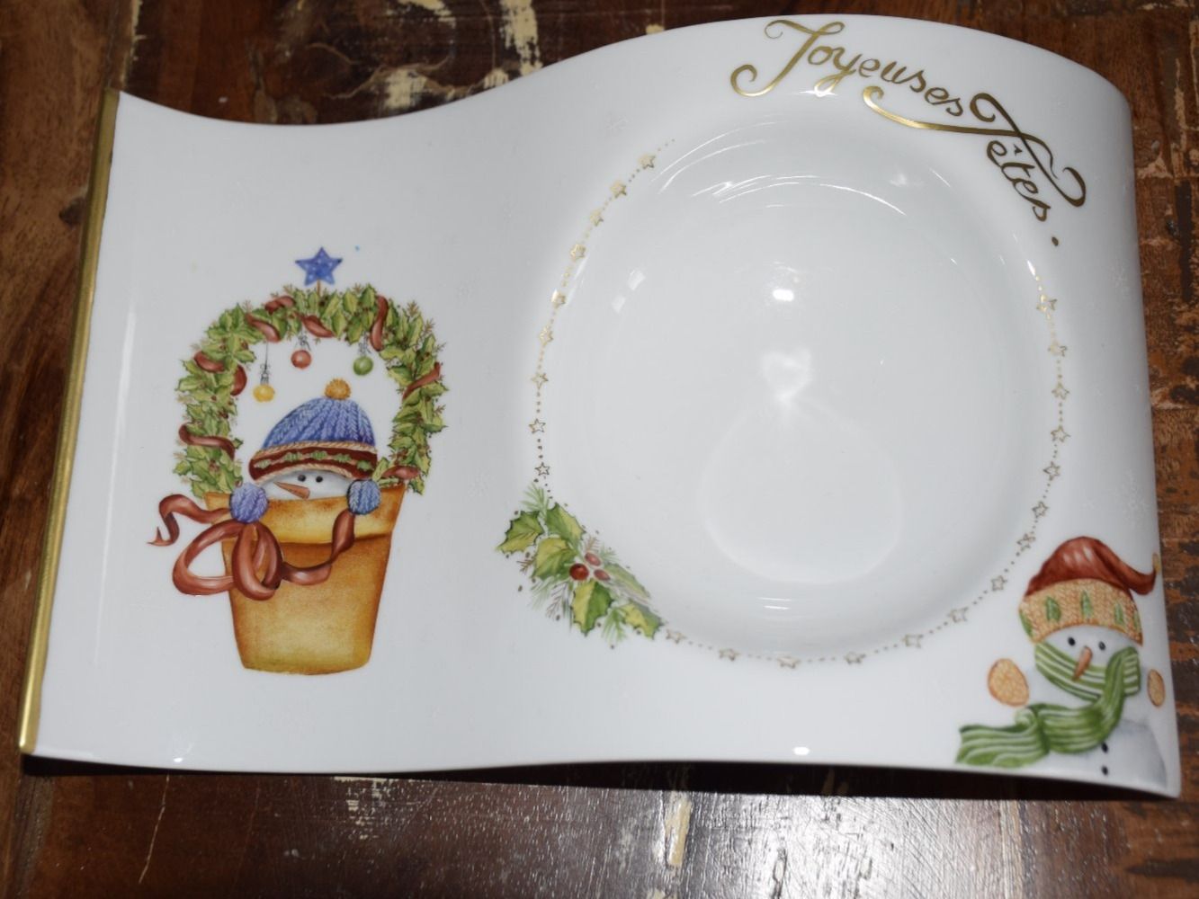 Piatti: Assiette décoration / Apéro " Joyeuses fêtes" – Usato da Wetzikon ZH venduto da Wetzicardo25 2