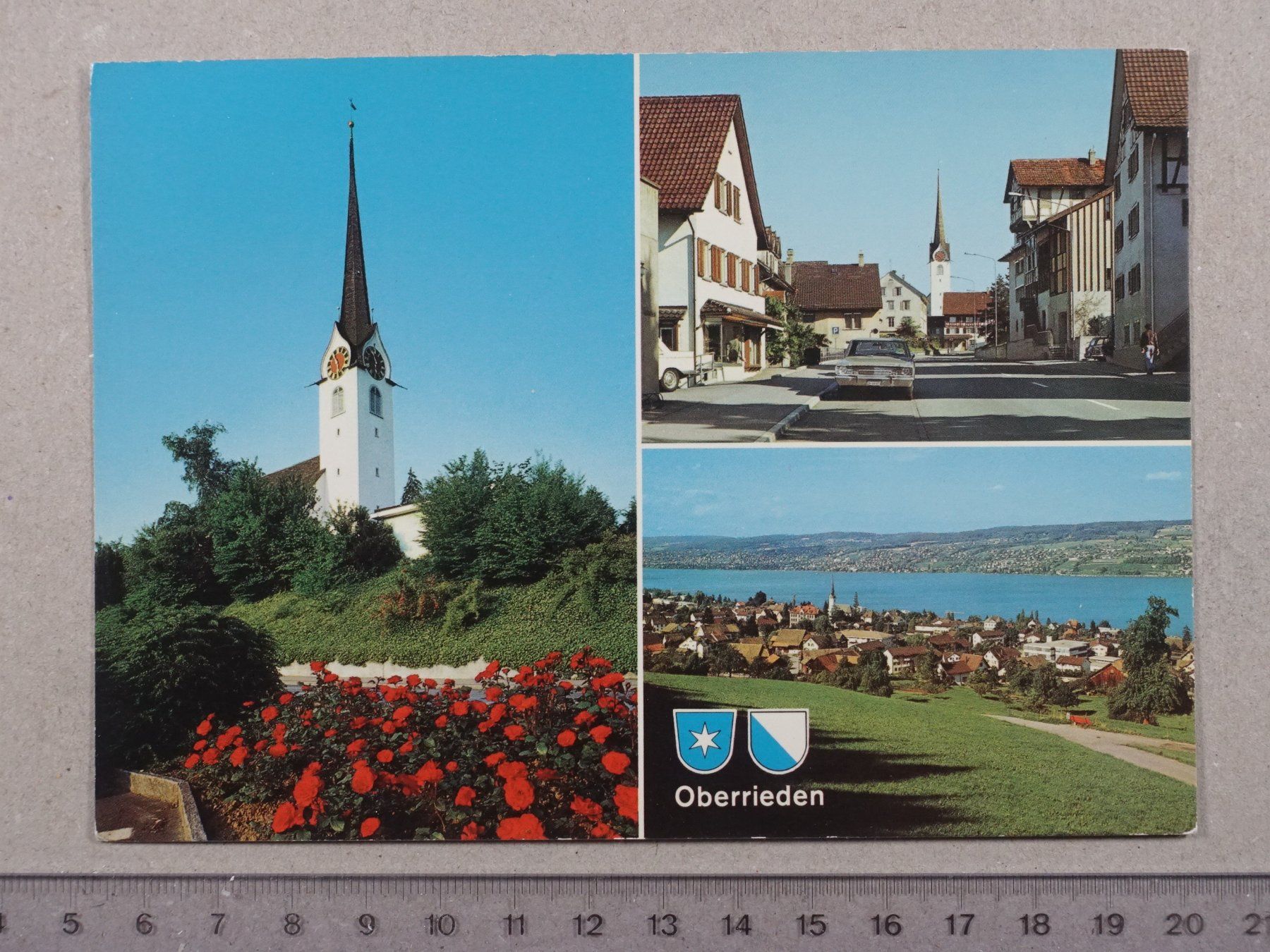 Ansichtskarten: Oberrieden am Zürichsee – Gebraucht aus Lenzburg von fh1