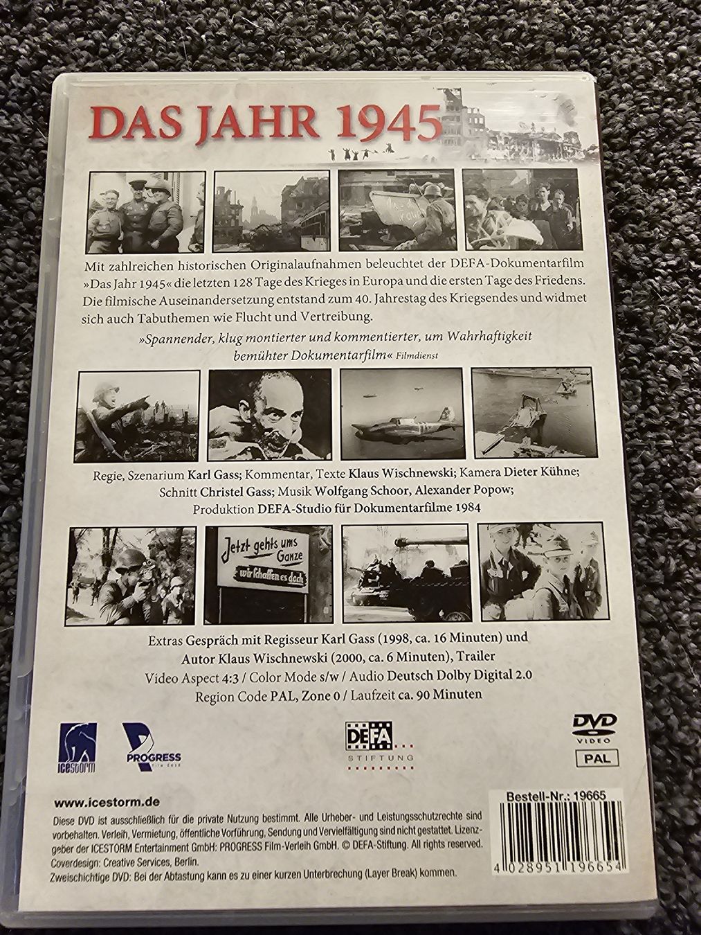 Tutti i DVDs: Das Jahr 1945 (21825) – Usato da Ruswil venduto da jan_bxl5 1