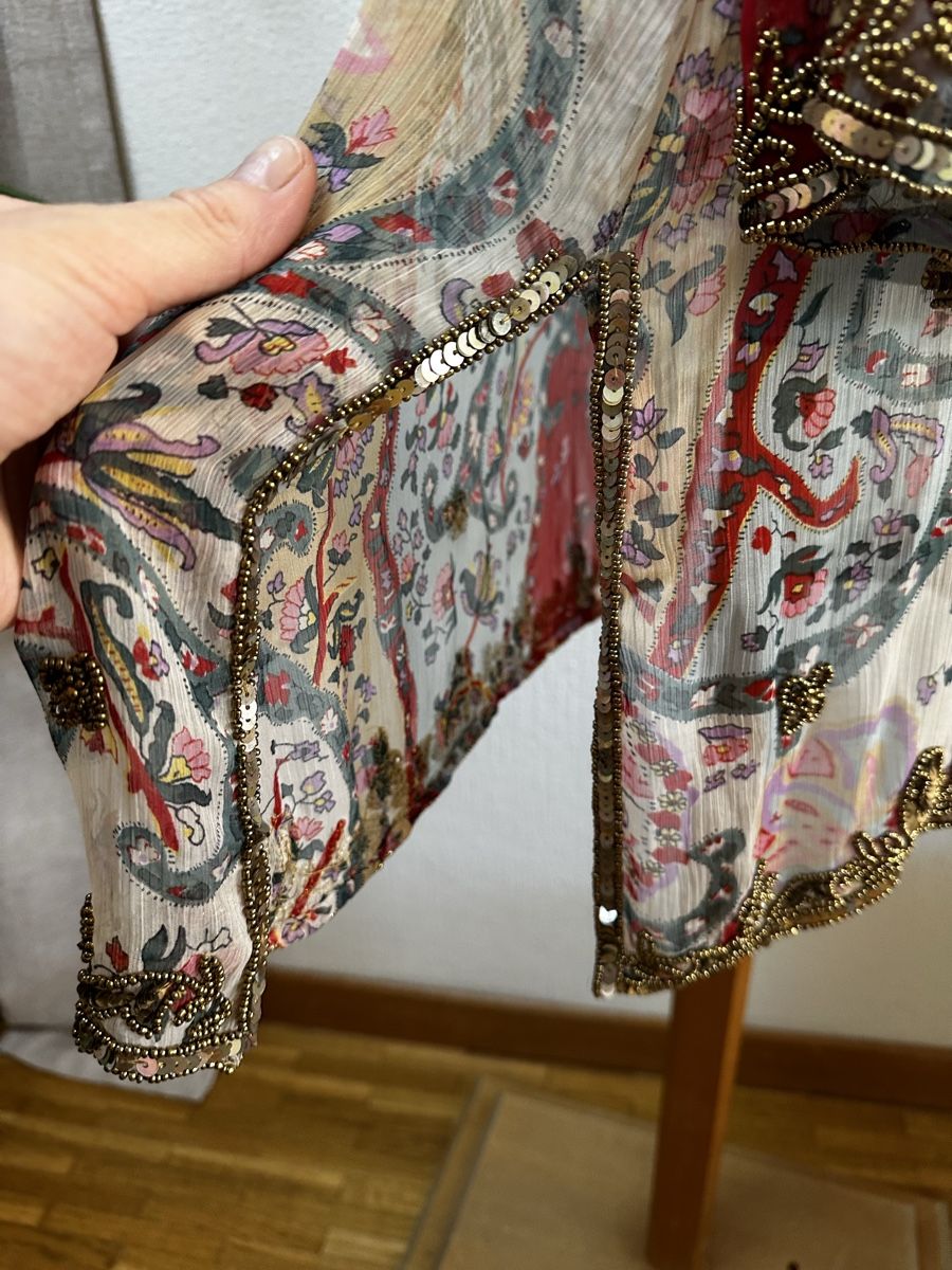 Tuniche: Robe mi-longue imprimée perles sequins taille M – Nuovo (secondo la descrizione) da Châtelaine venduto da Alexandra.jankowski 4