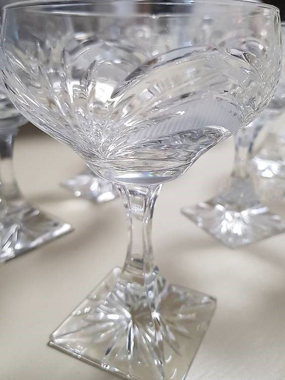 Verres: 6er Set Champagner Kristallgläser – D'occasion à Oberentfelden par angelheart71 2