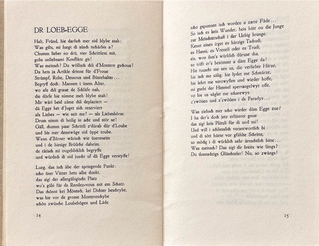Bücher: Balzli Ernst, Bärn - Es Hämpfeli Värse – Gebraucht aus Sarnen von Livres 3