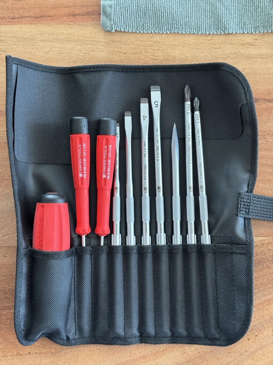 PB Swiss Tools Tutti gli attrezzi: PB Swiss Tools Rolltasche Schraubenzieher-Set – Nuovo e nell'imballaggio originale da Arbon venduto da nick_55 1