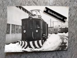 AS/WSB Trieb-/Gepäckwagen mit Schneeplug - Foto