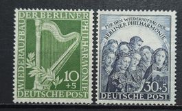 Berliner Philharmonie Mi-Nr.72-73 Postfrisch Tadellos 140 Fr