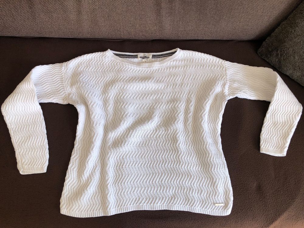 Esprit Pulls & Sweat-shirts: ESPRIT PULLOVER, GR. S, STRICK, WEISS, OVERSIZED, HERBST – D'occasion à Zürich par rolo66 6