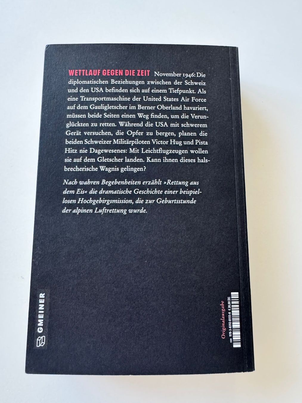 Livres: Buch: Rettung aus dem Eis – Neuf avec emballage d'origine à Zürich par Lionsands 1