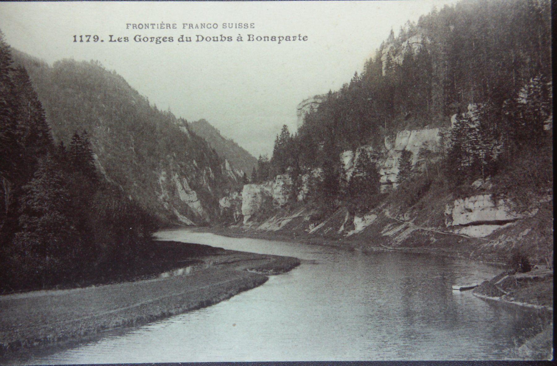 Cartoline postali: Le Doubs a Bonaparte – Usato da Le Locle venduto da Roger46
