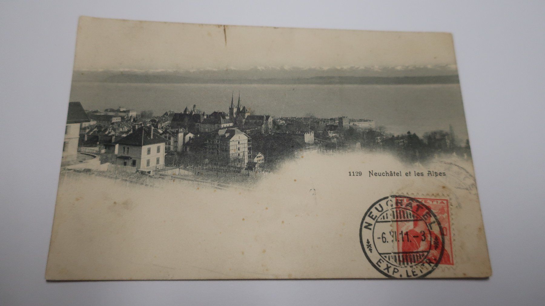 Cartoline postali: Neuchâtel et les Alpes 1911 – Usato da Cormoret venduto da Pascalll2001 1
