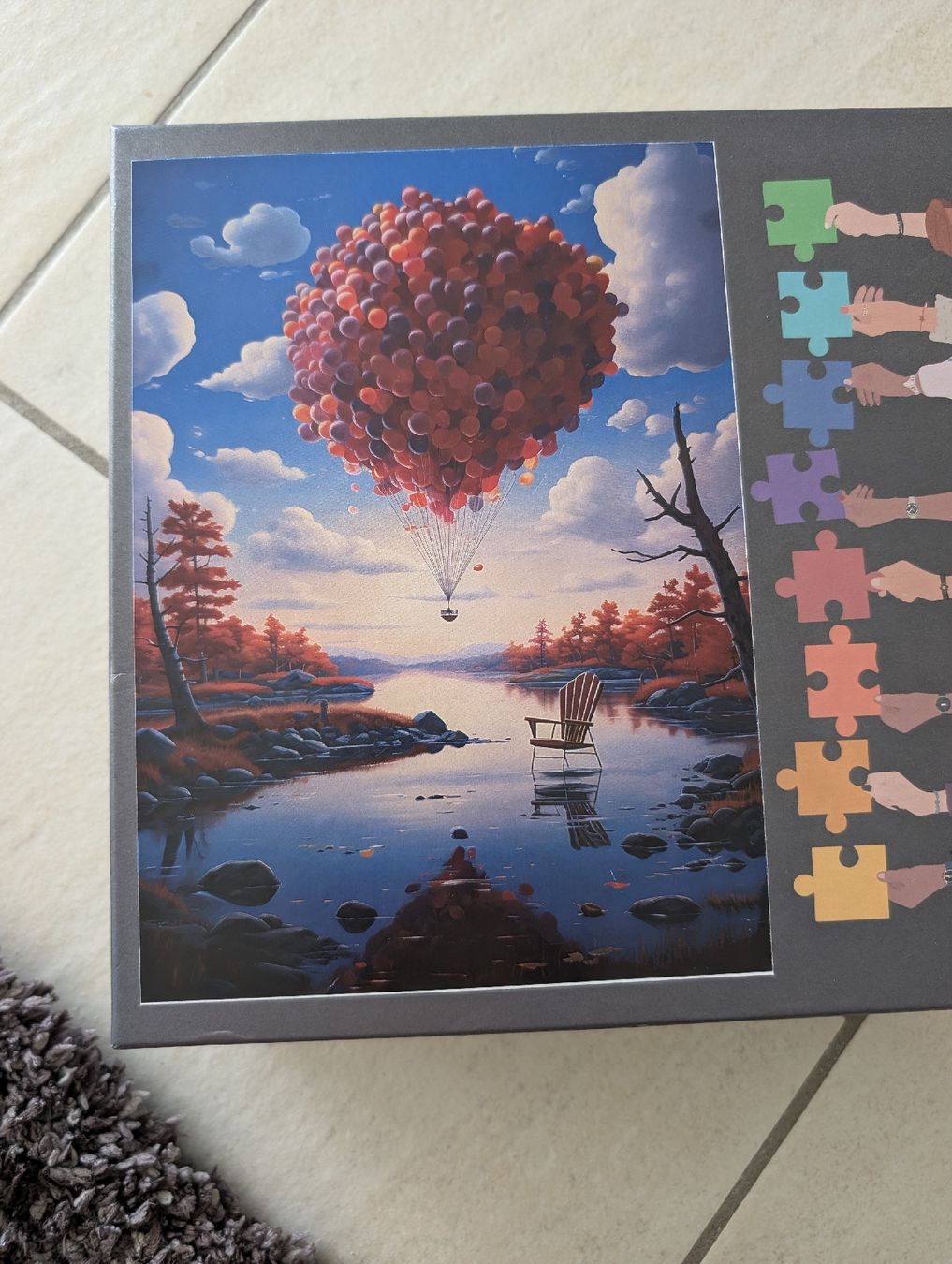 Puzzle: Puzzle Heissluftballon  – Usato da Ganterschwil venduto da Nike18 1