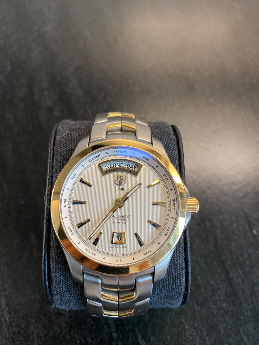 Tag Heuer Orologi: TAG Heuer Link Calibre 5 – Usato da Reutlingen venduto da Macs5