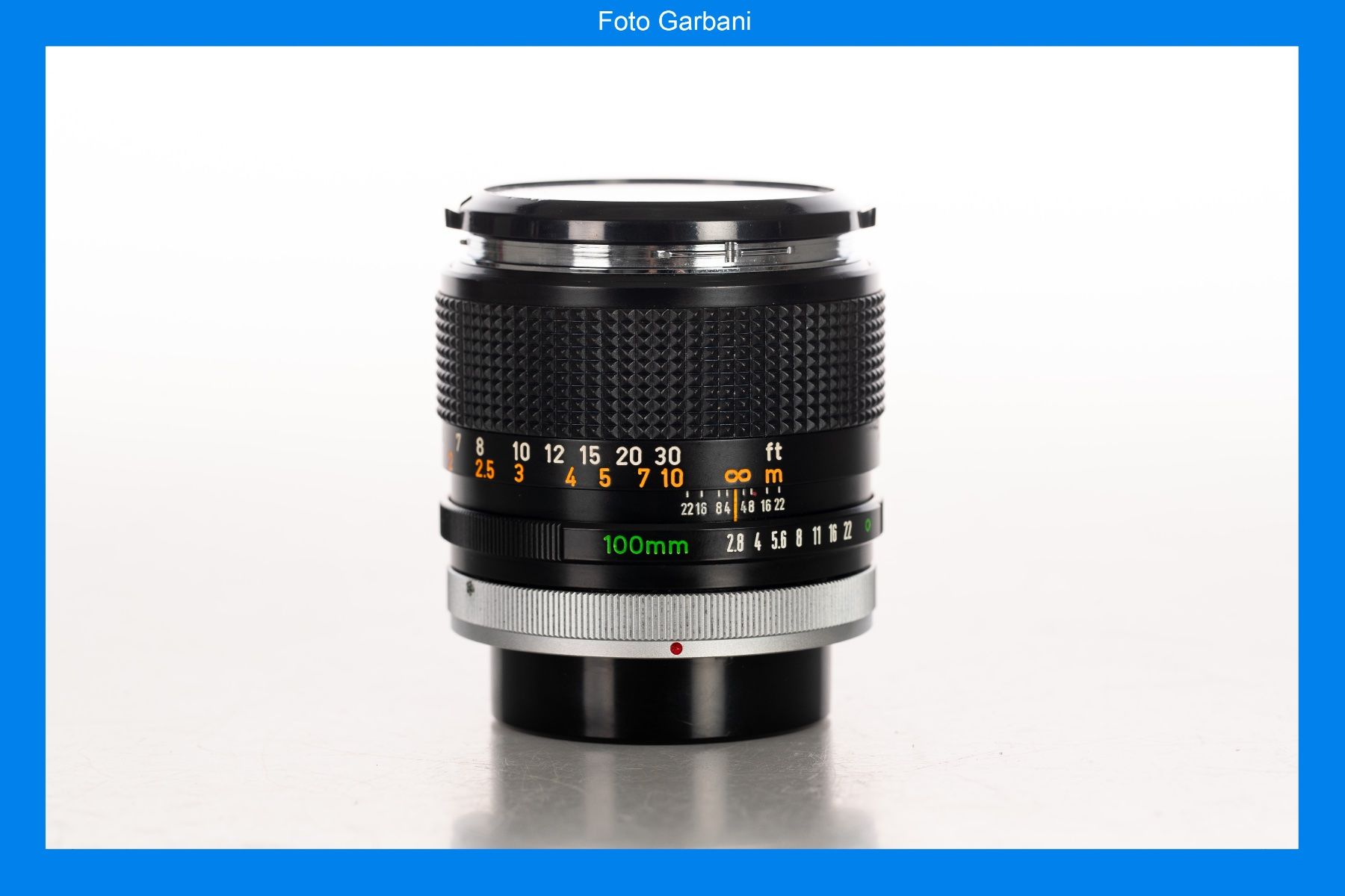 Canon Obiettivi: Canon Lens FD 100mm f2.8 – Usato da Muralto venduto da FotoGarbani