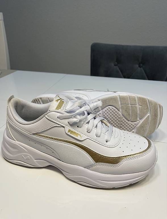 Chaussures hommes: PUMA SNEAKER WEISS/GOLD GRÖSSE EU 40.5 – D'occasion à Ebikon par lau_vnq7 3