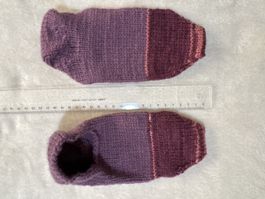 Handgestrickte, warme Socken