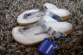 Birkenstock, Gizeh, Gr. 40, Leder, NEU