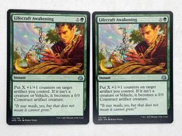 MTG - 2x Lifecraft Awakening - Aether Revolt - near mint