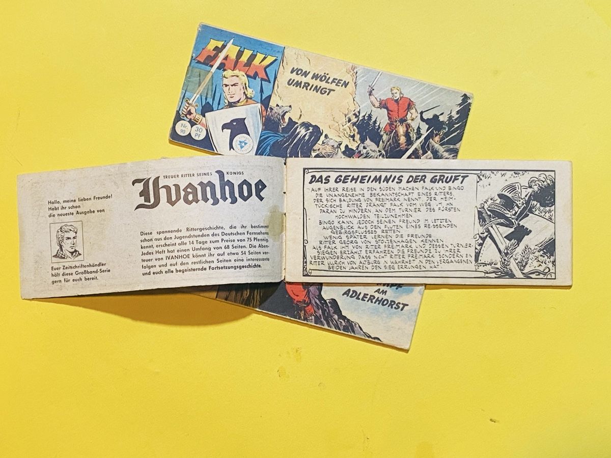 Fumetti: 3 seltene Falk Comic-Hefte, antiquarisch. – Usato da Zuerich venduto da SonderArt-Wertgut 2