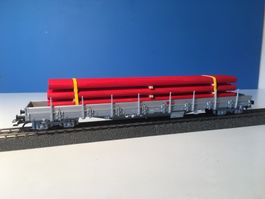 H0 Ladegut für Flachwagen / Rungenwagen