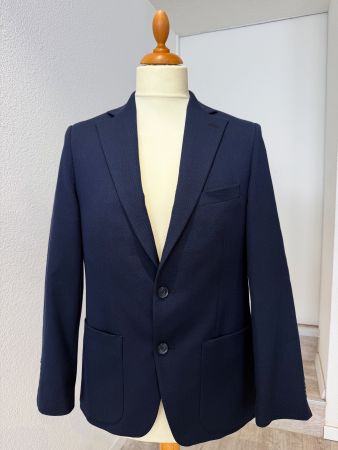 Atelier Torino Sakko Dunkelblau – Angelico Italy Stoff – 46