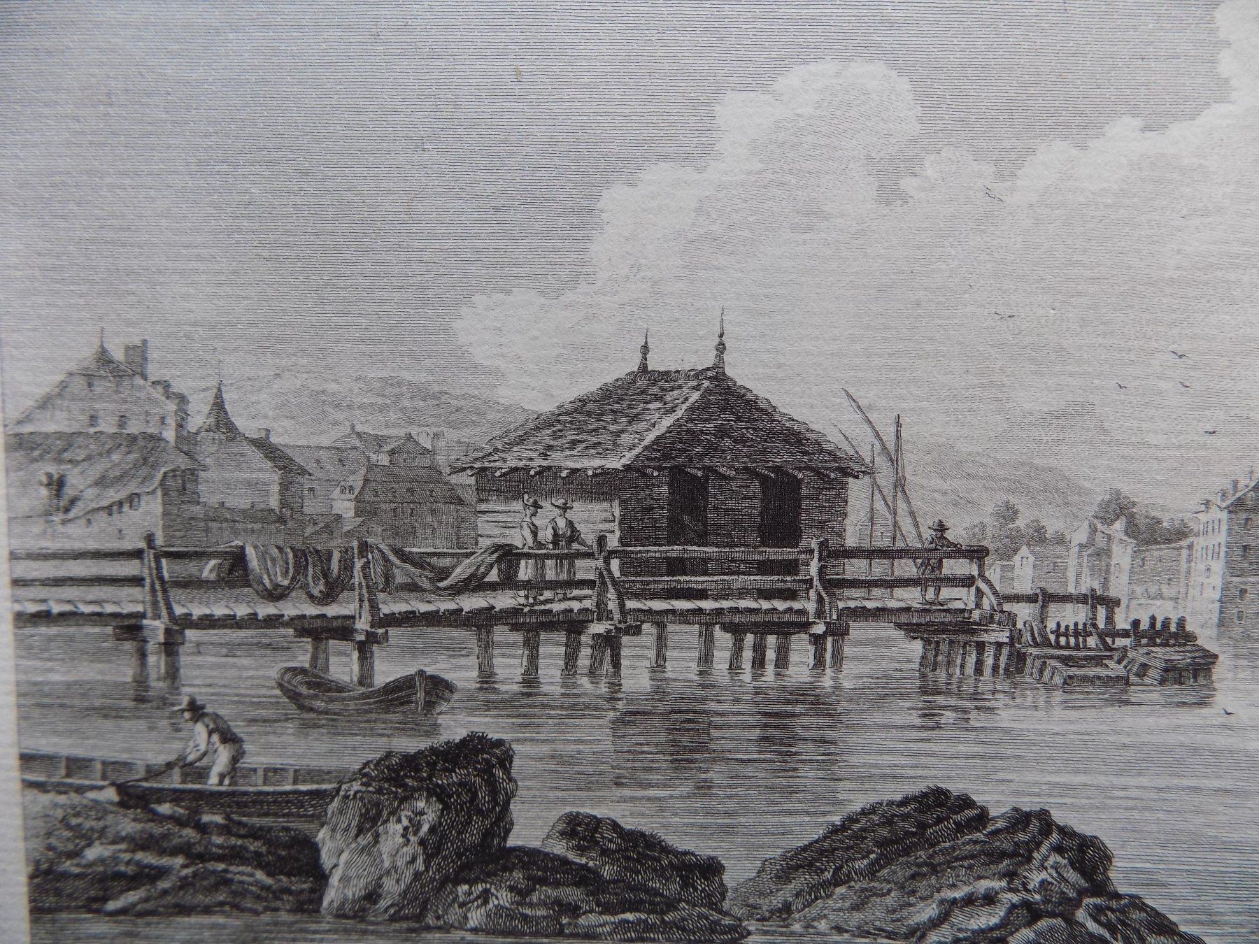Incisioni: Vue du fond de Genève – Usato da Risch venduto da Rischli15 9
