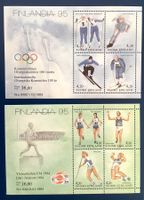 1994 Finnland Int.Briefmarken Ausstellung  Block 11-12 **