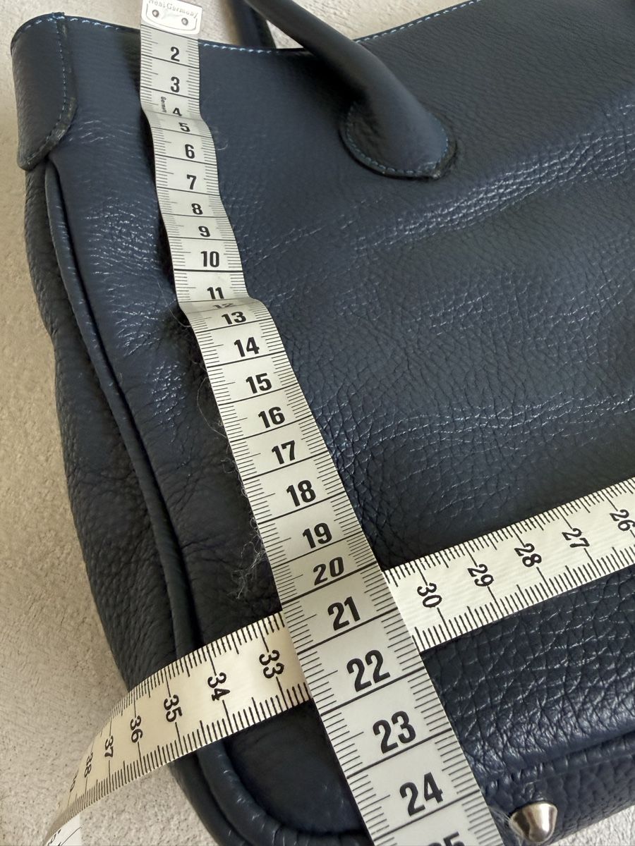 Borse:  MAXIMA Milano Ledertasche, dunkelblau – Usato da Zürich venduto da Elena_8 5