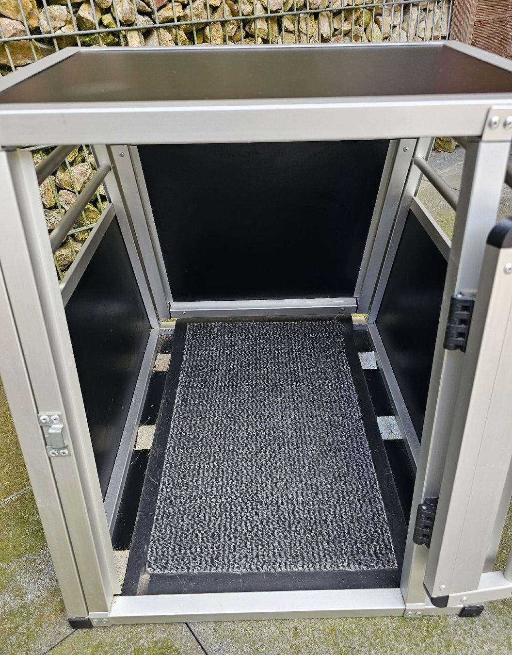 Käfige, Transport & Sicherheit: Freezack Aluminium Hundebox Auto Chicca – Gebraucht aus Jaun von astix 1
