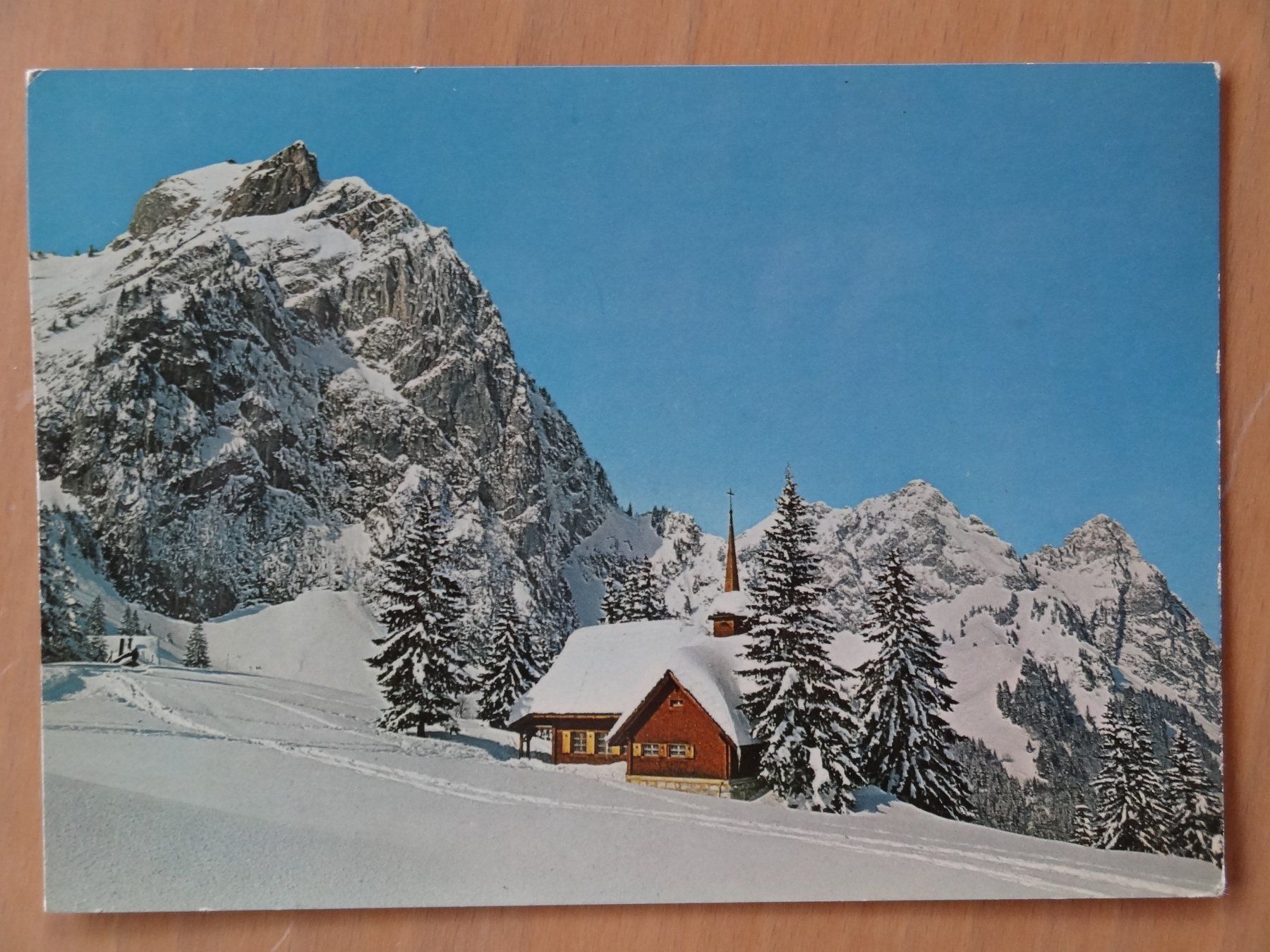Cartoline postali: Berggasthaus Holzegg - SZ - 1970 – Usato da St Léonard venduto da Riglin
