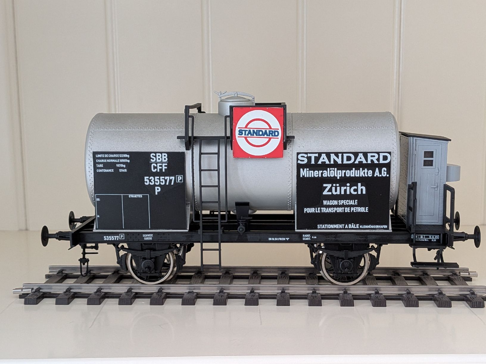 Märklin Modellini di ferrovie: Kesselwagen Standard 535577 Einzelstück! – Nuovo (secondo la descrizione) da Grenchen venduto da garage-city
