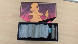 Pokemon Karten Deutsch und Englisch mit Box