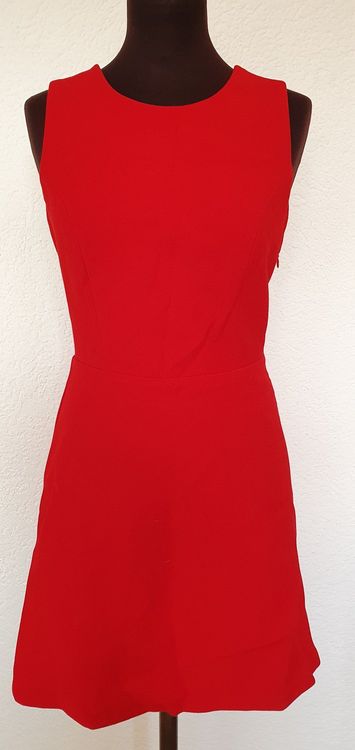 Robe rouge online zara