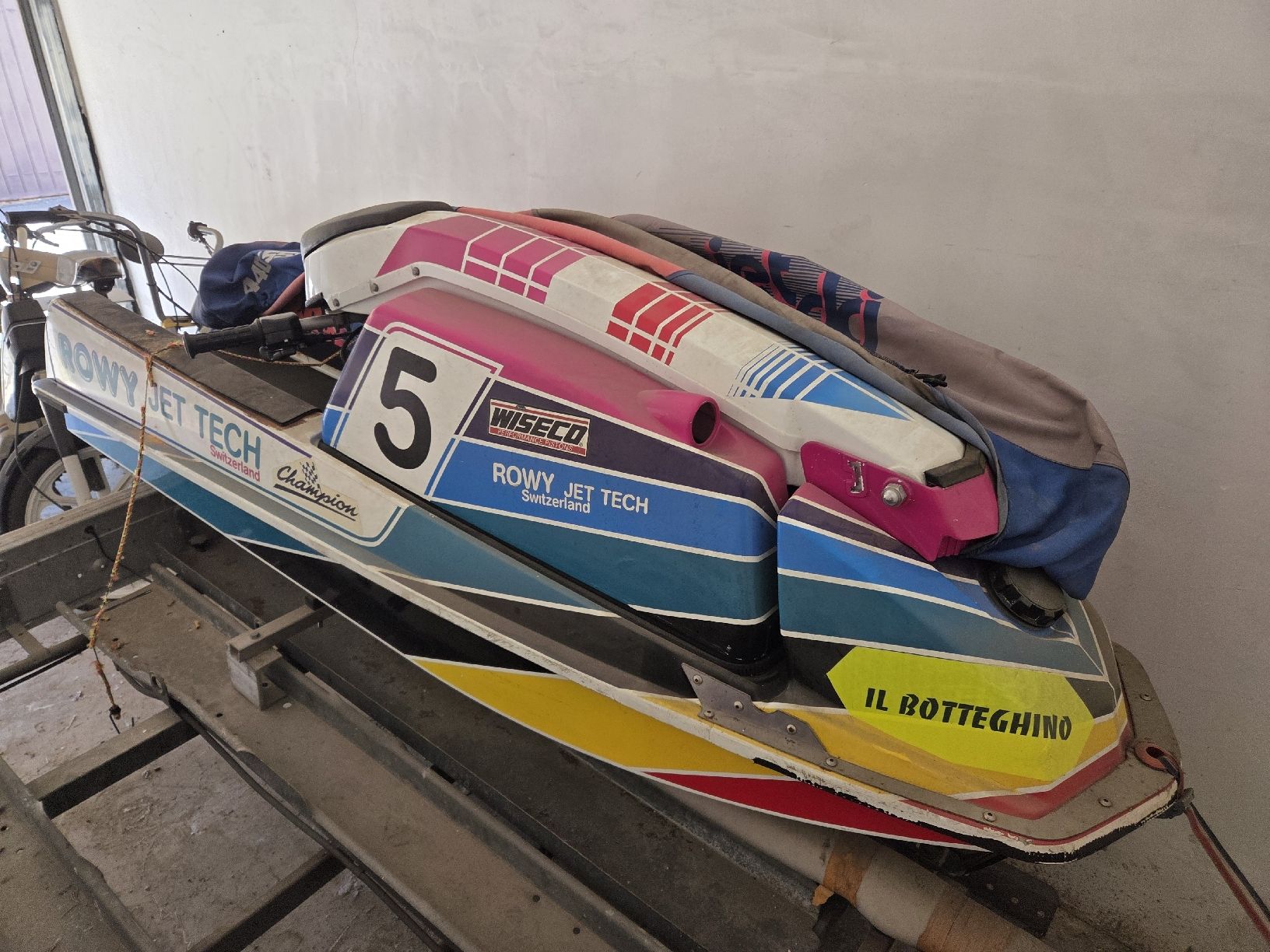 Kawasaki Altro: Jet Ski Rowy Jet Tech 440/550 mit Anhänger – Difettoso da Niederglatt ZH venduto da Conucci
