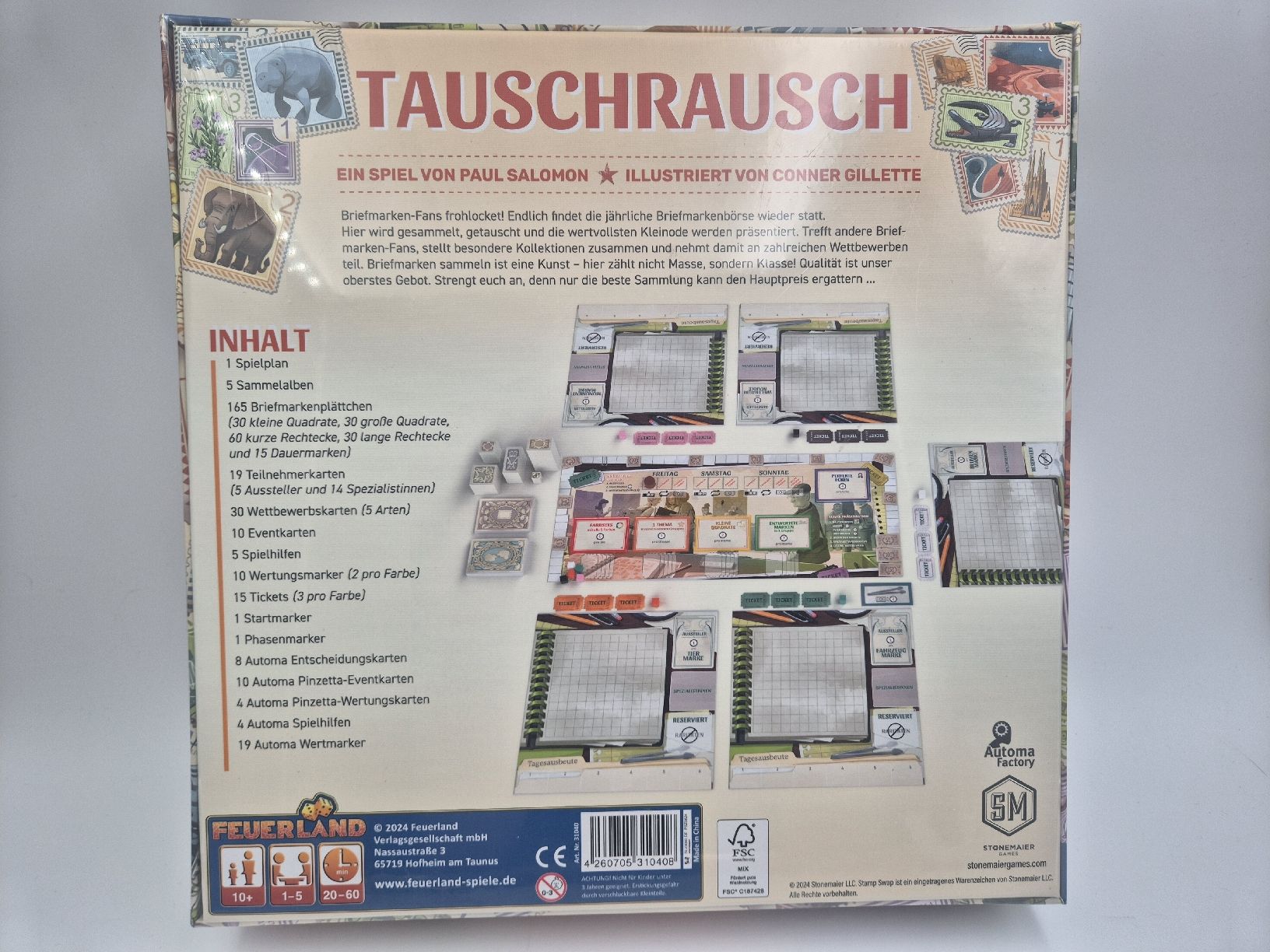 Giochi: Tauschrausch, Brettspiel, Neu – Nuovo e nell'imballaggio originale da Ettiswil venduto da beekeper13 1
