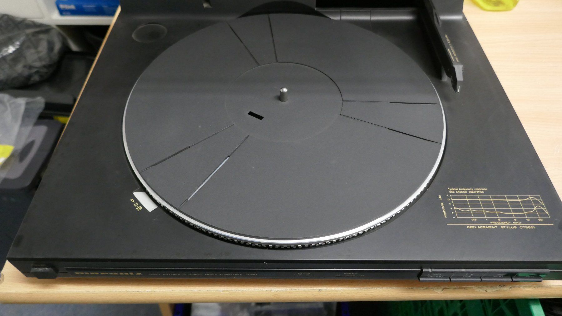 Marantz Giradischi: Marantz TT551 Plattenspieler – Usato da Wenslingen venduto da FairlightCMI 4
