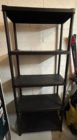 Étagère plastique 5 niveaux 176x73 cm - 2 dispo