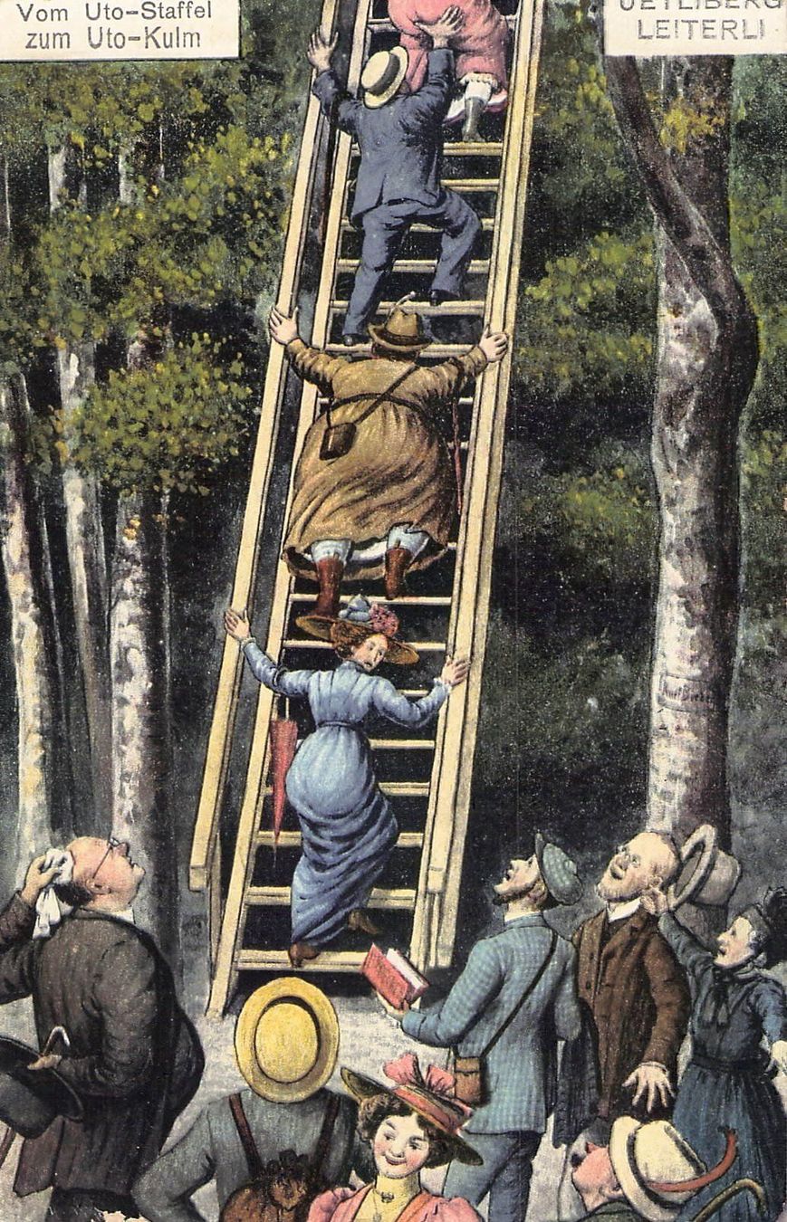 Cartoline postali: - Ueltliberg Leiterli , 1914 – Usato da Reichenburg venduto da Pipo-67