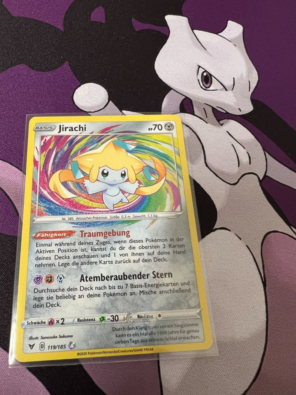 Pokémon Sammelbilder & Trading cards: Jirachi (VIV 119) / -DE- / Farbenschock – Neu (gemäss Beschreibung) aus Bülach von CherryBlu