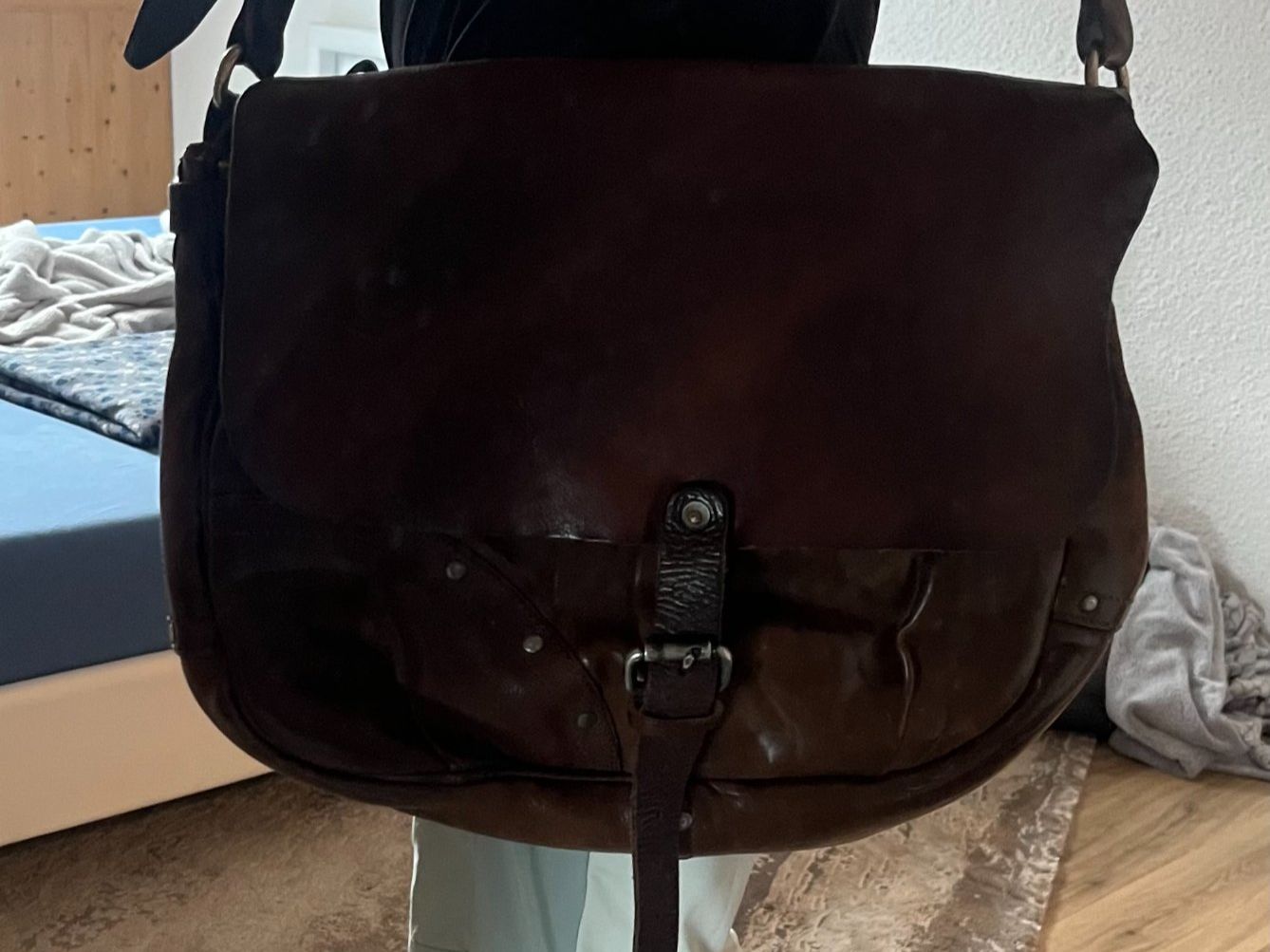 Borse: Leder Umhängetasche Tasche Vintage – Usato da Schliern b. Köniz venduto da MVTamburini 2