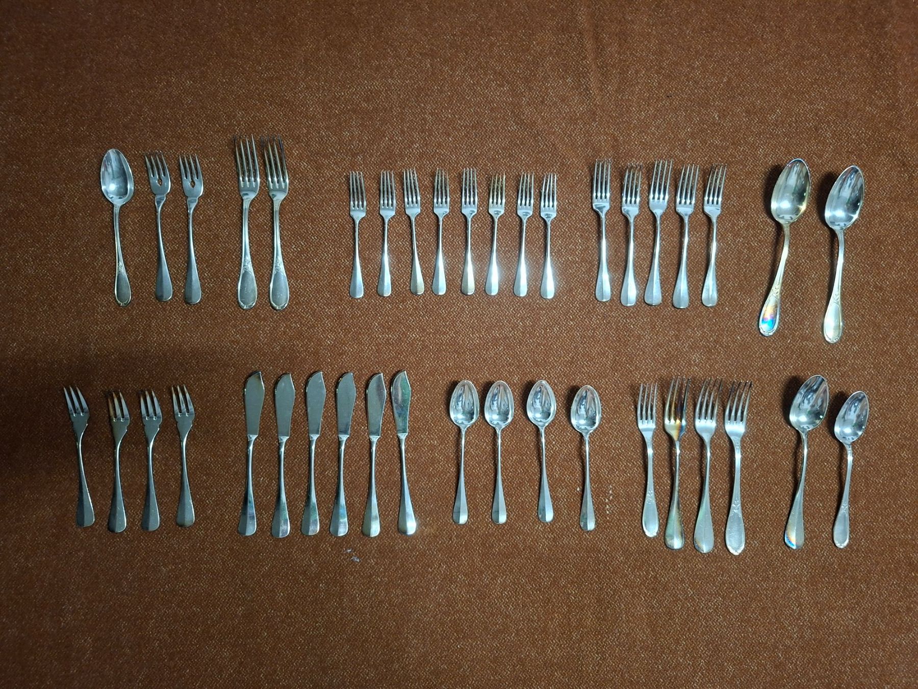 Berndorf Set di posate: 28.5 kg Silberbesteck und Silbergeschirr / Silber Ware – Usato da Weggis venduto da Fairpays 3