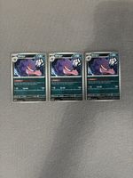 3 Carte Pokémon Gengar 130 PV italiano usate