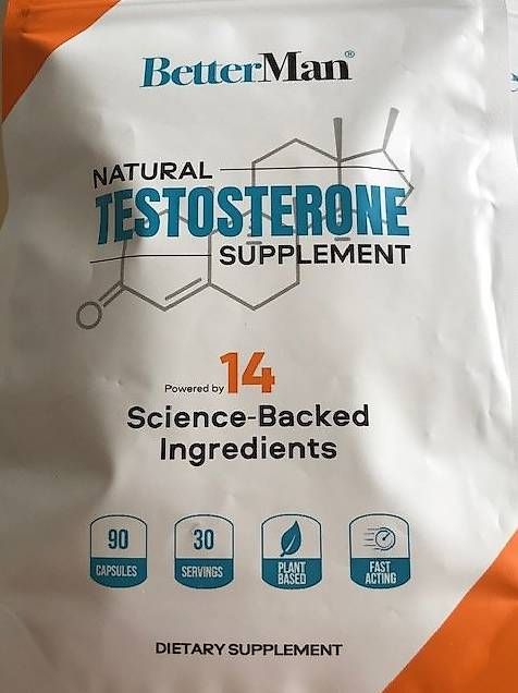 Cibi & Specialità: 3 pack BetterMan natural TESTOSTERONE supplement COMPLEMENTS – Usato da Reinach BL venduto da baselnichtweit 2