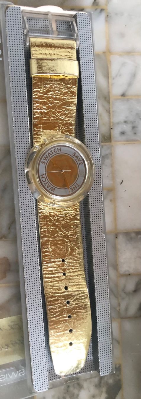 Swatch Uhren: SWATCH POP 1992 Save the Watch nur 200fr – Gebraucht aus AG von mic_xj6s