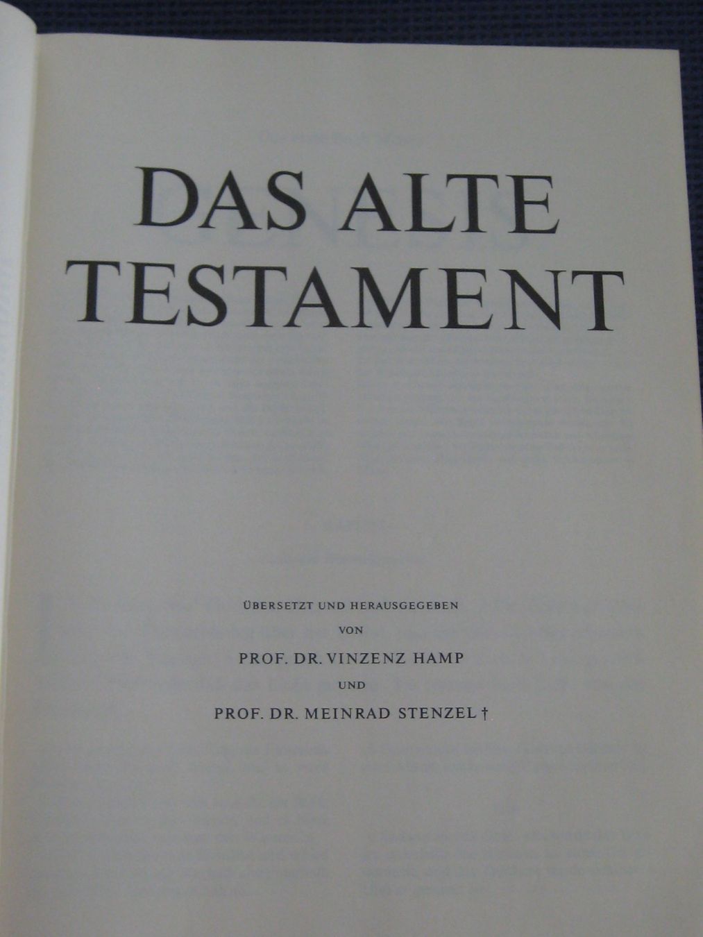 Bücher: Die Heilige Schrift - Top Zustand! – Gebraucht aus Neftenbach von Werthe 3