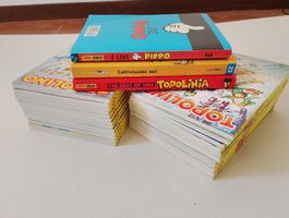 25 fumetti Topolino Panini Comics + 3 libri (italiano) 