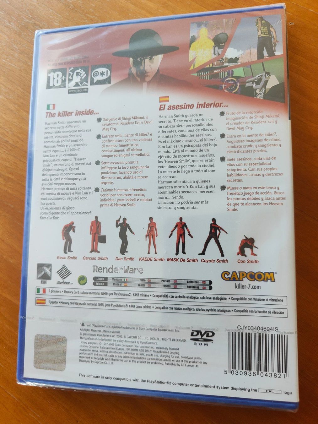 Jeux: Killer 7 Playstation 2 PS2 NEW SEALED – Neuf avec emballage d'origine à Bern par breesell321 1