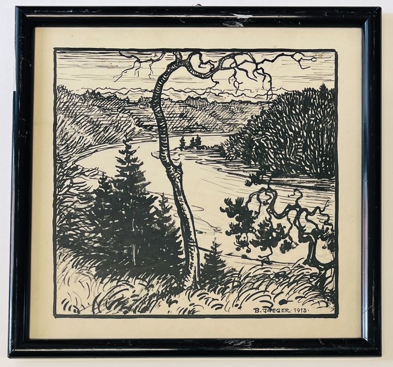 Bert Jaeger 1913 Holzschnitt Kaufen auf Ricardo