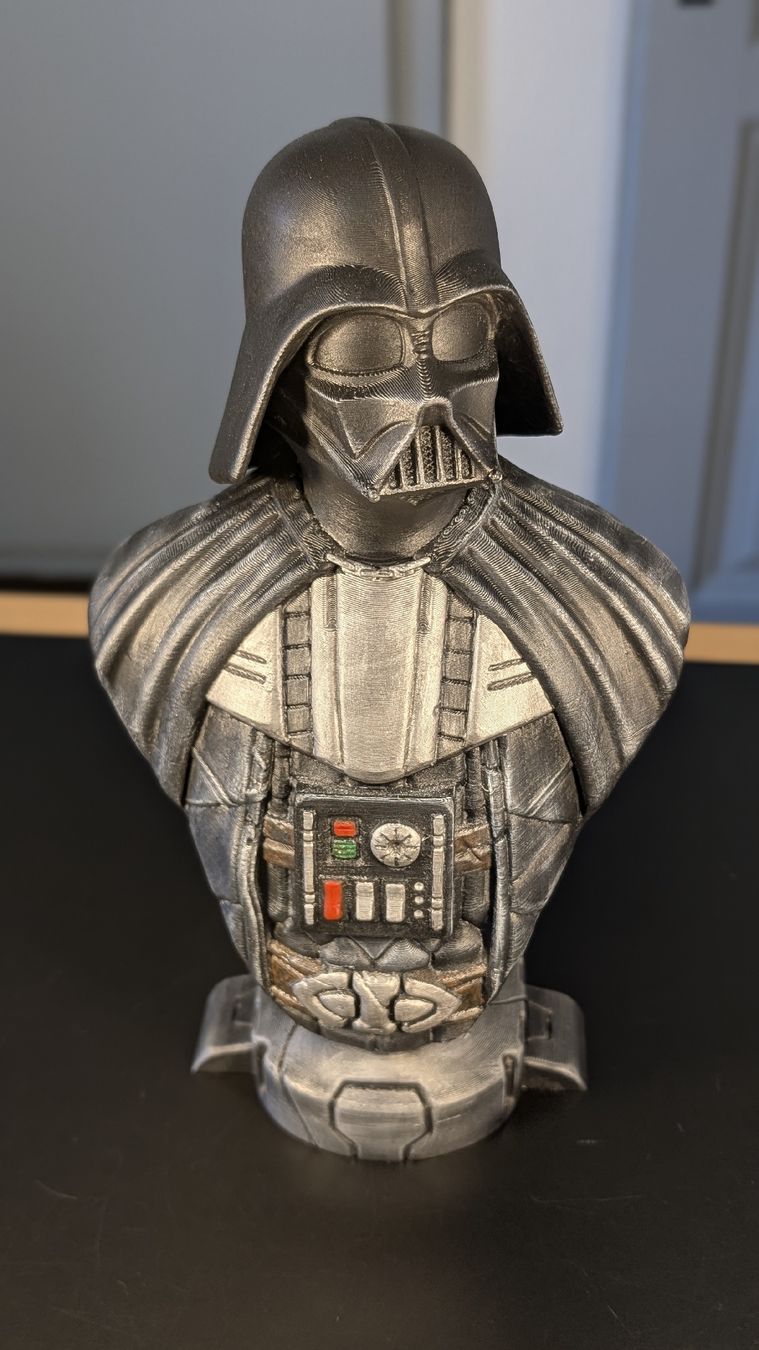 Statuette: Darth Vader Bust 3D Stampato Dipinto a Mano – Nuovo (secondo la descrizione) da Roveredo GR venduto da 3D_ZAGA 2