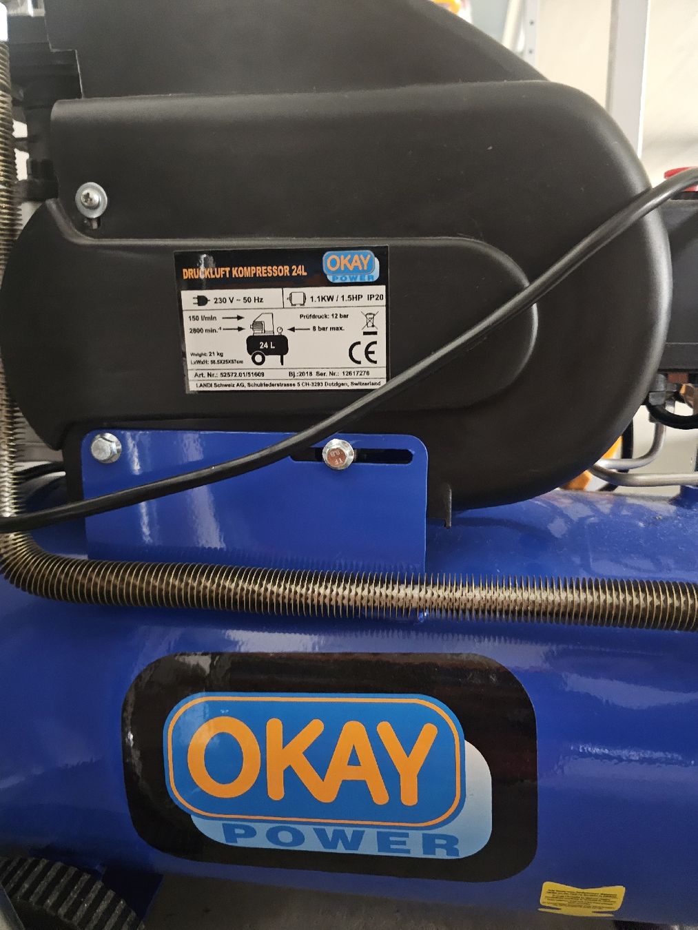 Kompressoren: Luft Kompressor Okay – Neu (gemäss Beschreibung) aus Dottikon von b-brain 1