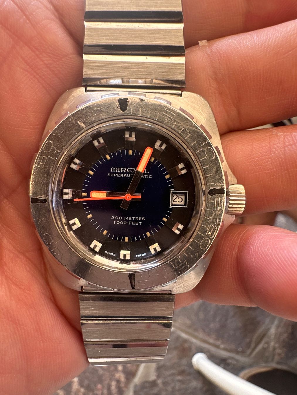Mirexal Orologi: Mirexal Superautomatic 1000ft divers – Usato da Otelfingen venduto da Yossi-68